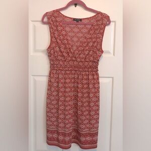 Sleeveless MAX Edition Dress, size L, red/multi-colored